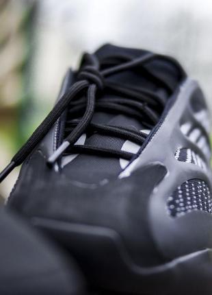 Adidas yeezy 700 v3 alvah black 🆕 чоловічі кросівки адідас ізі 700 🆕 чорні3 фото
