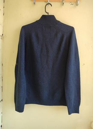 Оригінальний светр реглан від бренду m&s collection lambswool вовна6 фото