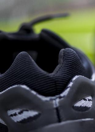 Adidas yeezy 700 v3 alvah black 🆕 женские кроссовки адидас изи 700 🆕 черные7 фото