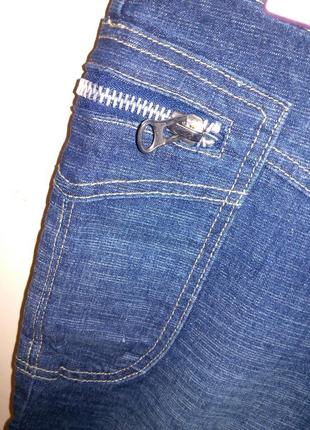 Нові,з етикеткою,стрейч,стильні джинси з потертостями та замками,на високу,jean parade5 фото