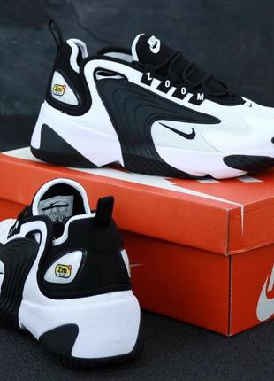 Nike  zoom 2k black/white 🆕 женские кроссовки найк зум 🆕 черный/белый4 фото