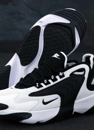 Nike  zoom 2k black/white 🆕 женские кроссовки найк зум 🆕 черный/белый3 фото
