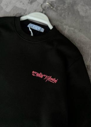Свитшот в стиле off white 7