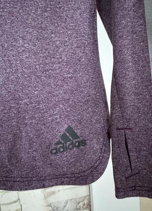 Свитшот футболка с длинным рукавом adidas response ls 1/2 zip4 фото