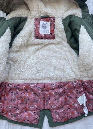 Куртка парка на меху на холодную весну/осень4 фото