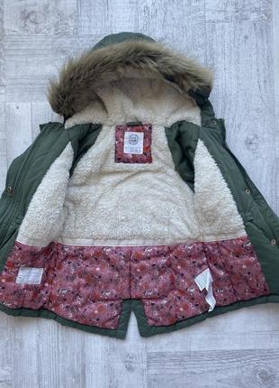 Куртка парка на меху на холодную весну/осень6 фото