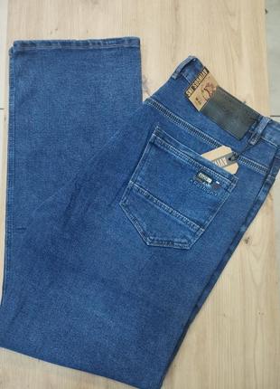 Сині джинси aviwgos 
класика супербаталл, великі розміри5 фото