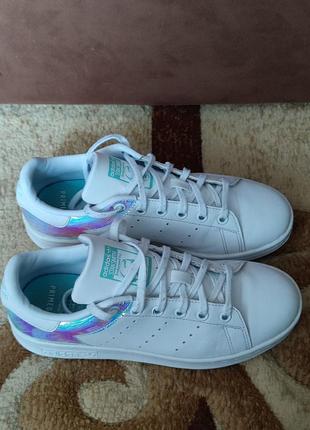 Кроссовки adidas stan smith white shoes5 фото