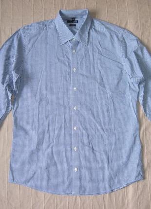 John adams slim fit (l 41/42) сорочка чоловіча натуральна