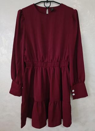Сукня  плаття shein s бордо
