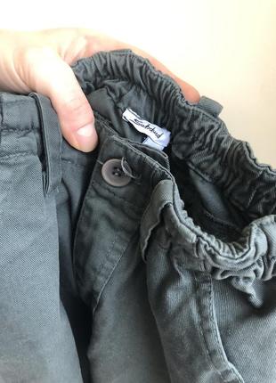Шикарные джинсы xs, итальялия, темный хаки от бренда subduet7 фото