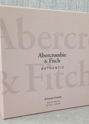 Abercrombie & fitch authentic подарочный набор для женщин (оригинал)2 фото
