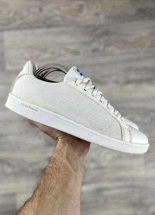 Adidas cloud foam кроссовки кеды мокасины 42 размер белые оригинал