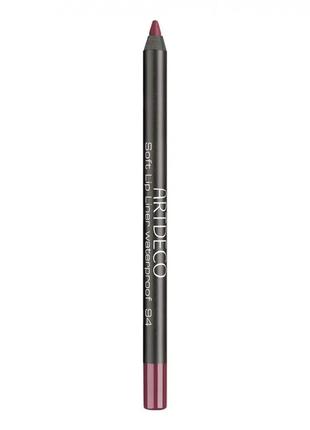 Олівець для губ artdeco soft lip liner waterproof 94 — grape stomping3 фото