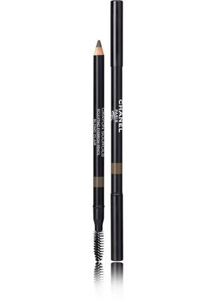 Олівець для брів chanel crayon sourcils eyebrow pencil 40 — brun cendre