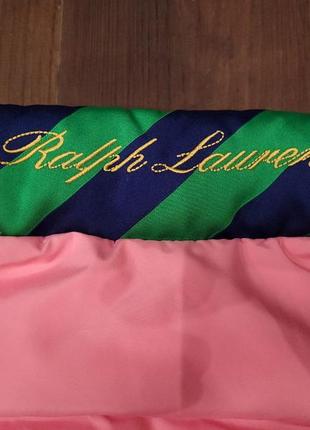 Дитяча двостороння пухова жилетка ralph lauren оригінал6 фото