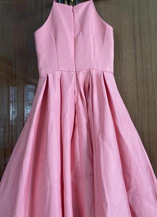 Платье розовое2 фото