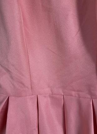 Платье розовое6 фото