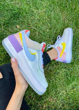 Женские кроссовки nike air force 1 shadow colors