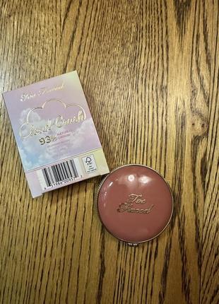 Румяна для лица too faced, оттенок velvet cruch