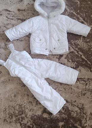 Костюм комбинезон теплый 12-18 месяцев