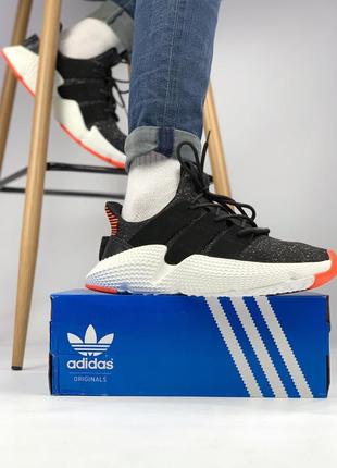 Adidas prophere black orange 🆕 мужские кроссовки адидас 🆕 серые/оранжевые3 фото