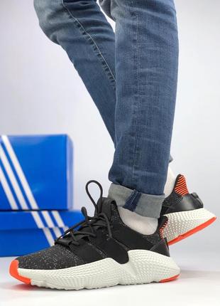 Adidas prophere black orange 🆕 мужские кроссовки адидас 🆕 серые/оранжевые7 фото