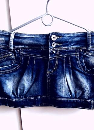 Стильная джинсовая юбка, распродажа1 фото