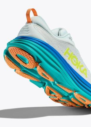 Чоловічі кросівки для бігу/трекінгу hoka (123202) m bondi 8 ice flow розмір 44.54 фото