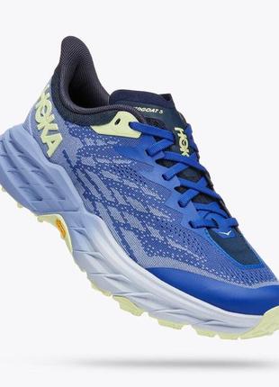 Женские кроссовки для бега/трекинга hoka ( 1123158 ) w speedgoat 5 blue размер 37.5