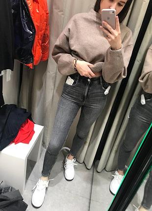 Джинси сірі zara