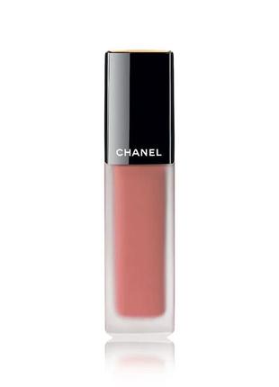 Рідка помада для губ chanel rouge allure ink 208 — metallic red3 фото