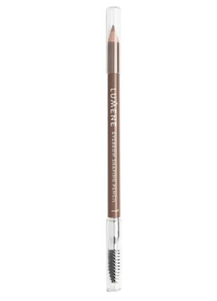 Карандаш для бровей lumene eyebrow shaping pencil 2 - taupe3 фото