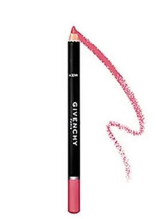 Олівець для губ givenchy lip liner pencil waterproof 10 — lip rose (чайна троянда)
