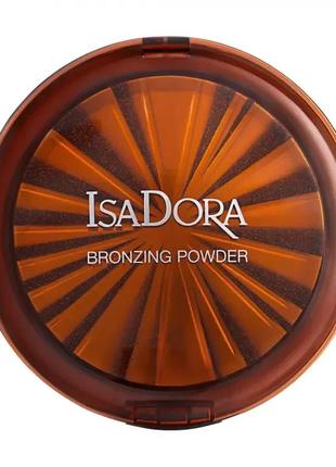 Бронзирующая пудра для лица isadora bronzing powder 05 - matte tan1 фото