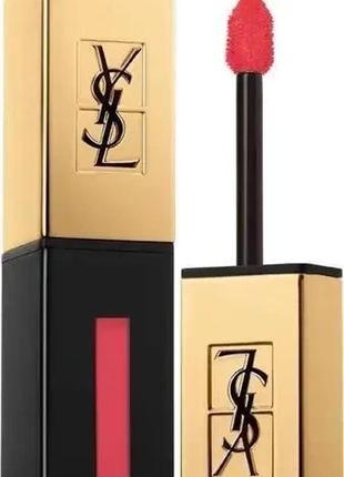 Лак для губ yves saint laurent rouge pur couture vernis a levres 59 — coral rose