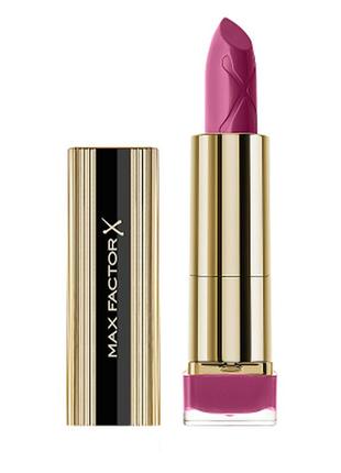 Помада для губ max factor colour elixir moisture lipstick 095 — dusky rose (темно-рожевий), уцінка5 фото