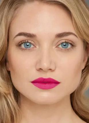 Блиск для губ lancome matte shaker liquid lipstick 378 — pink power (рожевий)4 фото