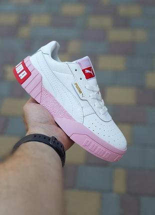 Puma damskie 🆕 женские кроссовки пума 🆕 розовый/белый9 фото