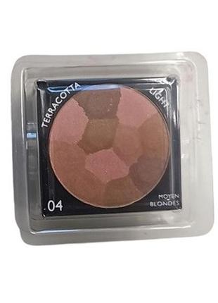 Пудра для обличчя guerlain terracotta light sheer bronzing powder 04 — sun blondes, тестер