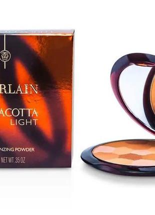 Пудра для обличчя guerlain terracotta light sheer bronzing powder 04 — sun blondes, тестер4 фото