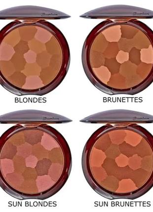 Пудра для обличчя guerlain terracotta light sheer bronzing powder 04 — sun blondes, тестер5 фото