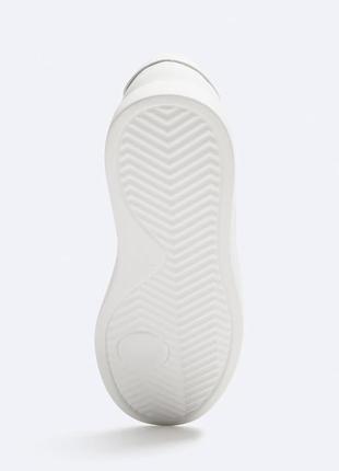 Кросівки чоловічі білі з вставками zara new2 фото