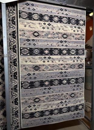 Шерстяний килим в стилі етно 1,2х2,1 розпродаж!