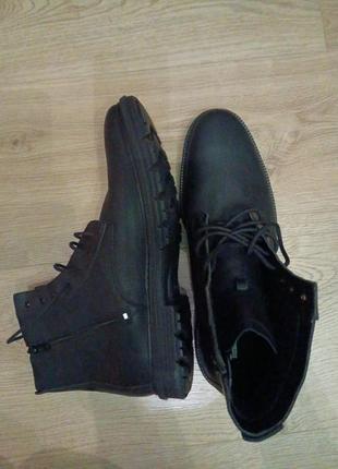 Timberland ботинки мужские кожаные демисезонные4 фото