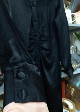 Платье-рубашка платье черная zara6 фото