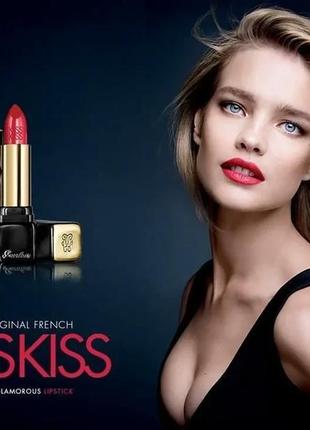 Помада для губ guerlain kisskiss shaping cream lip colour 309 — honey nude5 фото