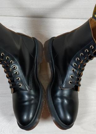 Шкіряні чоловічі черевики dr. martens оригінал, розмір 424 фото