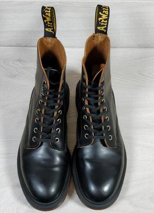 Шкіряні чоловічі черевики dr. martens оригінал, розмір 422 фото