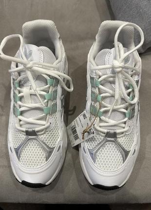 Кроссовки adidas ozmillen cloud white/clear mint/halo blue, 41 размер 26см2 фото